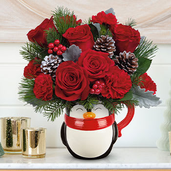 Teleflora's Holiday Shine Bouquet