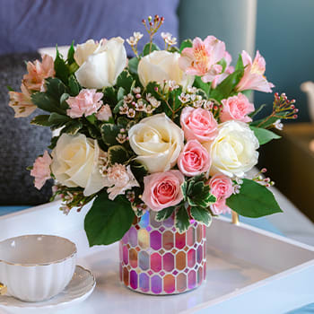 Teleflora's Sweet Clouds<br> Bouquet