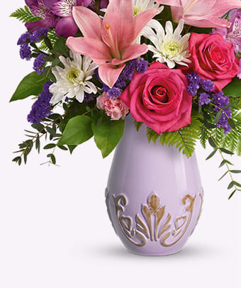 Teleflora's Lavishly Lavender Bouquet