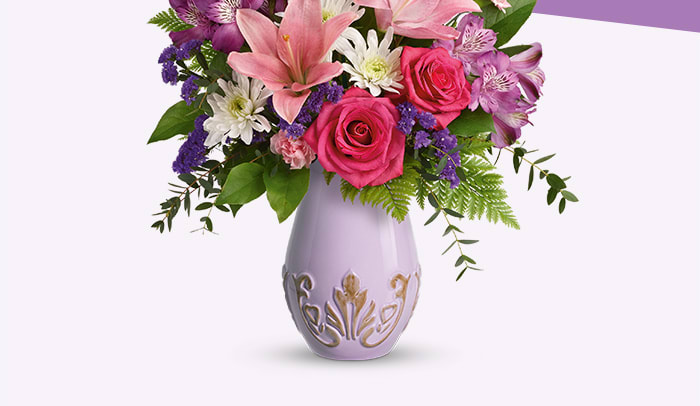 Teleflora's Lavishly Lavender Bouquet