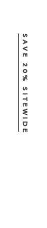 20% OFF SITEWIDE