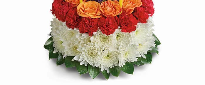 Your Wish Is Granted Birthday Cake Bouquet