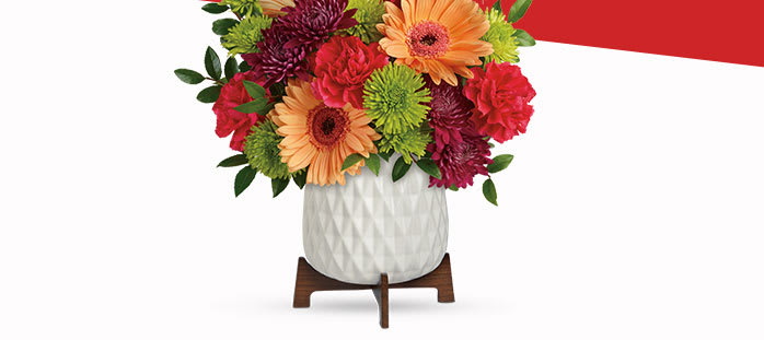 Teleflora's Mid Mod Brights Bouquet