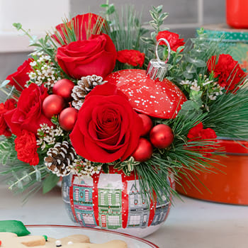 Teleflora's Snowy Village Bouquet
