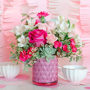 Teleflora's Sweet Crystal Bouquet