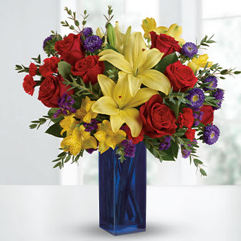 Teleflora's Flying Colors Bouquet
