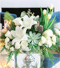 Teleflora's Winter Wilds Centerpiece