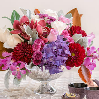 Teleflora's Beautiful Harvest Centerpiece
