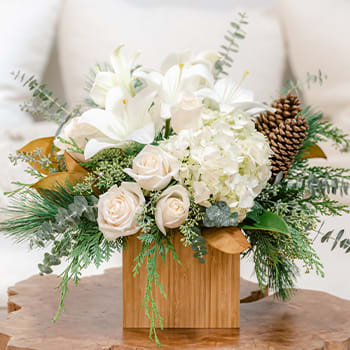 Teleflora's Snowy Woods Bouquet