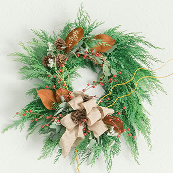 Rustic Holiday Wreath