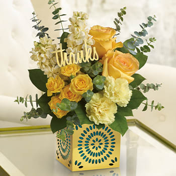 Teleflora's Shimmer Of Thanks<br> Bouquet