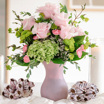 Teleflora's Breezy Pink Bouquet
