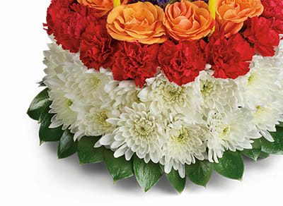 Your Wish Is Granted Birthday Cake Bouquet