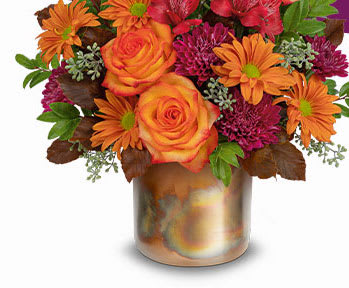 Teleflora's Harvest Blooms Bouquet
