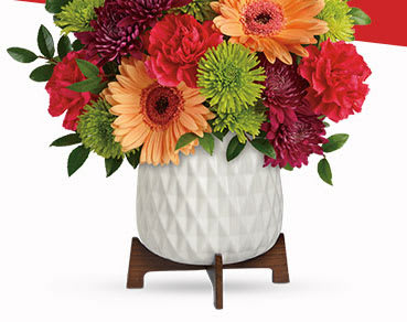 Teleflora's Mid Mod Brights Bouquet
