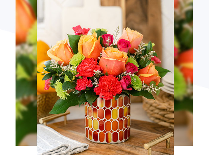 Teleflora's Citrus Dream Bouquet