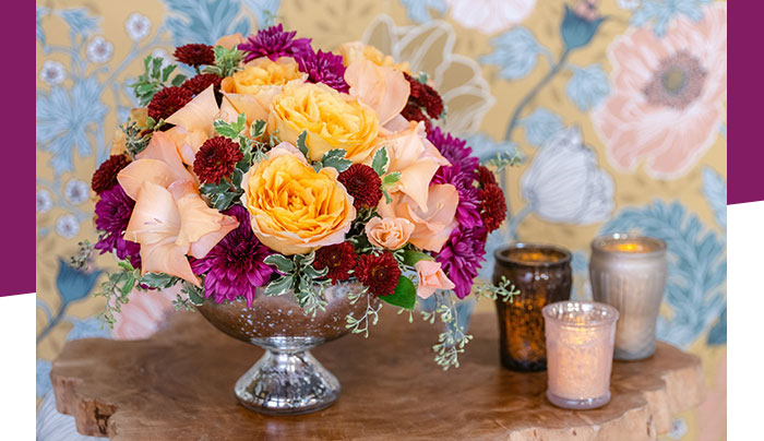 Teleflora's Elegant Traditions Centerpiece