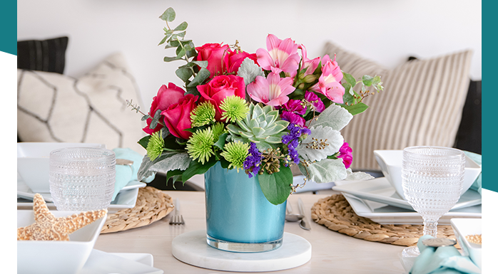 Teleflora's Topaz Wonderland Bouquet