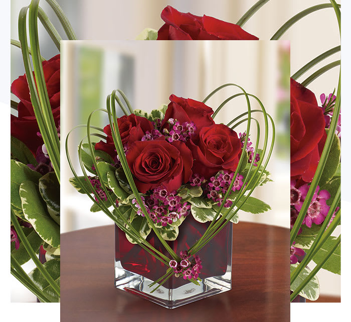 Teleflora's Sweet Thoughts Bouquet with Red Roses