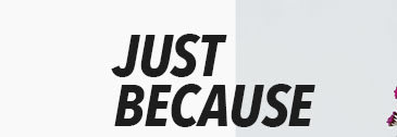 JUST BECAUSE