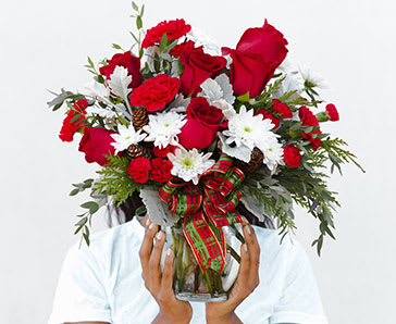 Teleflora's Holiday Shine Bouquet