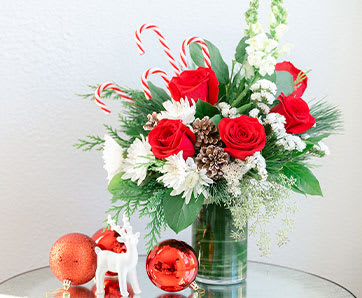Teleflora's Festive Pines Bouquet