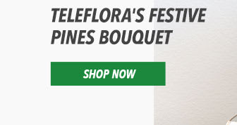 Teleflora's Festive Pines Bouquet