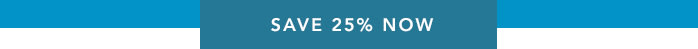 - 25% OFF SITEWIDE -