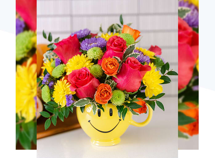 Teleflora's Choose Happy Bouquet