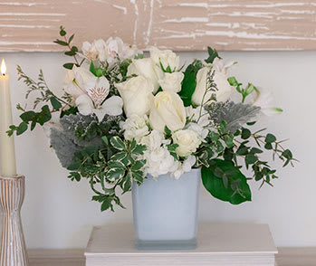 Teleflora's Peaceful Clouds Bouquet