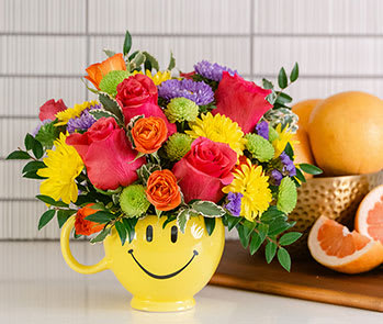 Teleflora's Choose Happy Bouquet