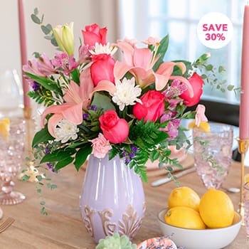 Teleflora's Lavishly Lavender Bouquet