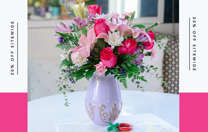 Teleflora's Lavishly Lavender Bouquet