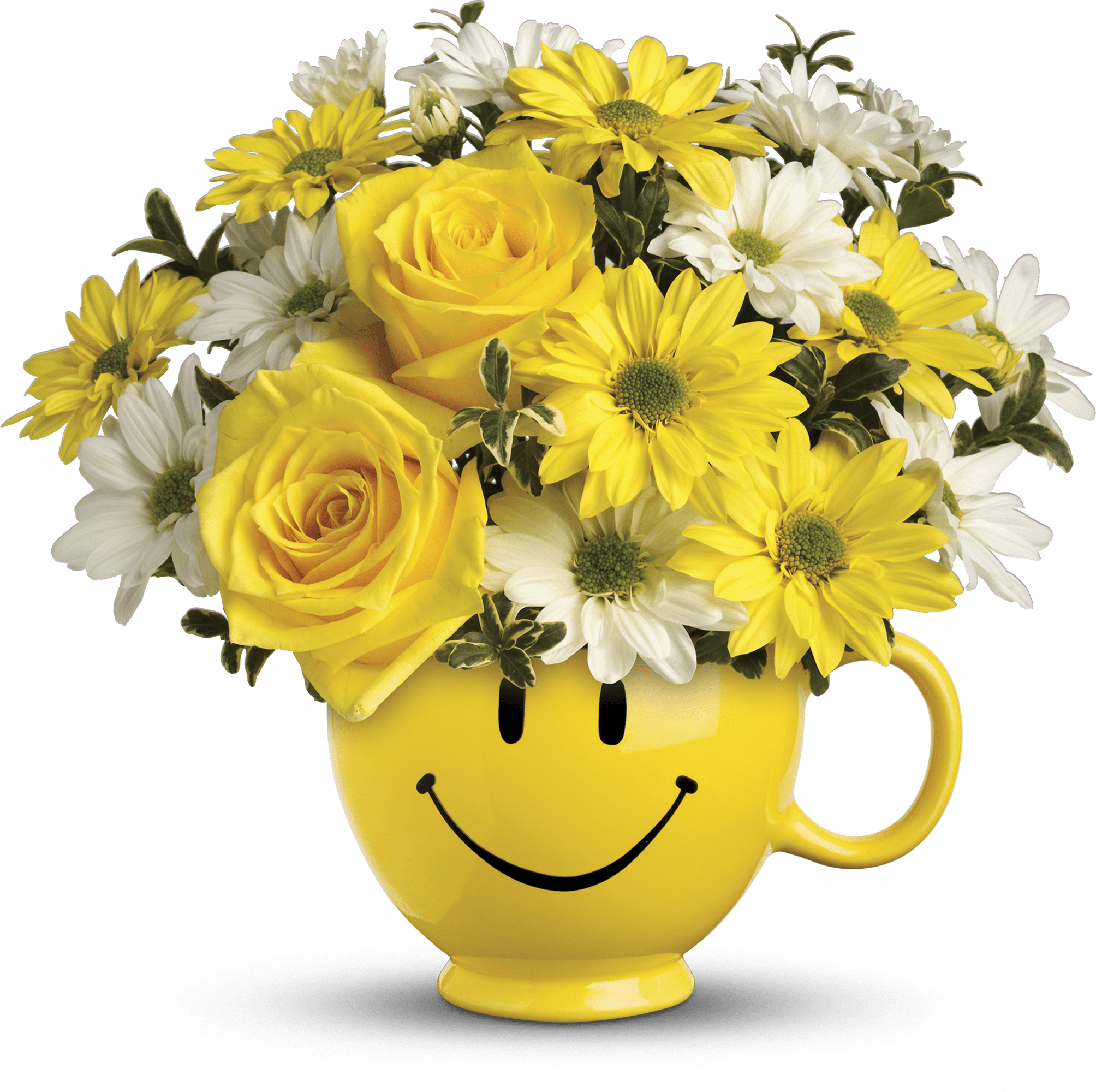 Teleflora's Be Happy Bouquet with Roses