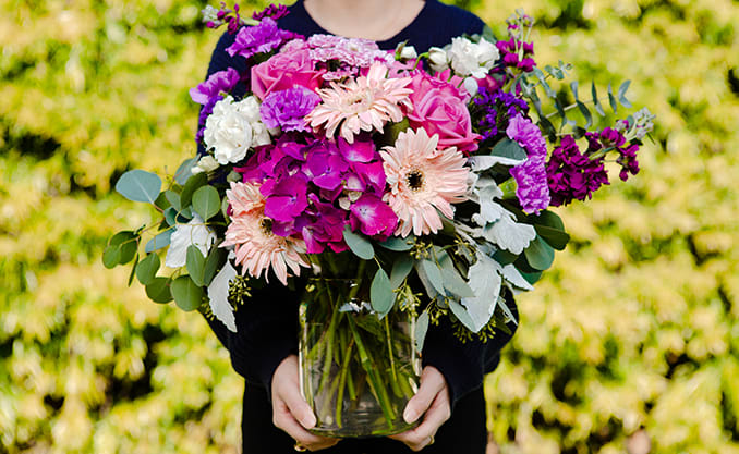 Magnificent Mauves Bouquet