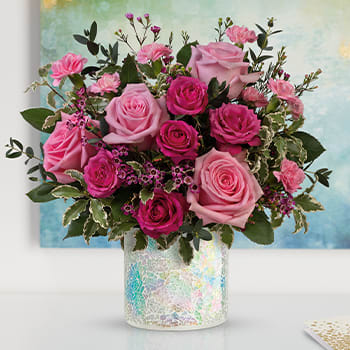 Teleflora's Gorgeous Glimmer Bouquet