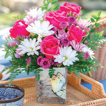 Teleflora's Vintage Butterfly Bouquet