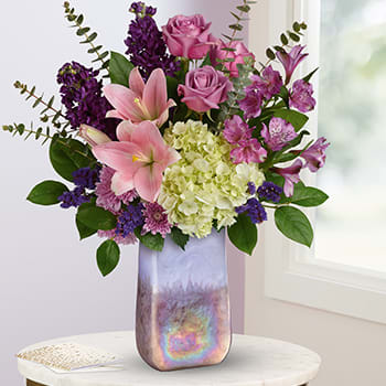Teleflora's Purple Swirls Bouquet
