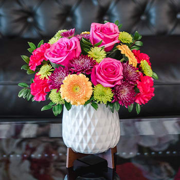 Teleflora's Mid Mod Brights Bouquet