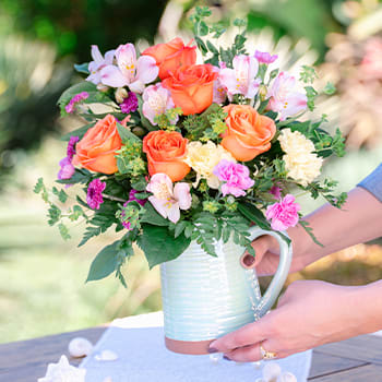 Teleflora's Pour on the Beauty Bouquet