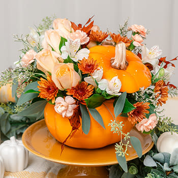 Teleflora's Hello Pumpkin Bouquet