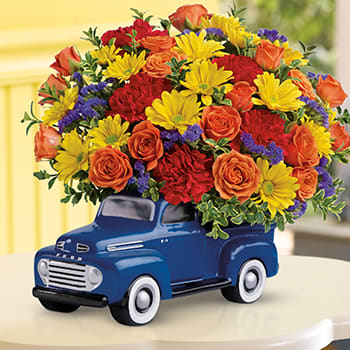 Teleflora's '48 Ford Pickup Bouquet