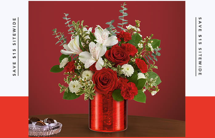 Teleflora's Crimson Crush Bouquet