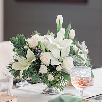 Teleflora's Winter Wilds Centerpiece