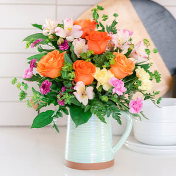 Teleflora's Pour on the Beauty Bouquet