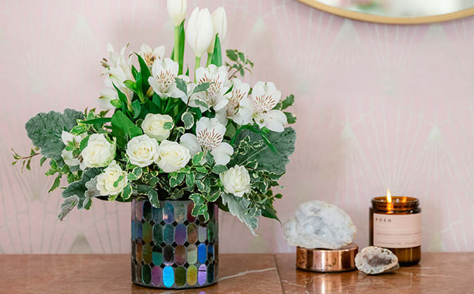 Teleflora's Divine Mosaic Bouquet