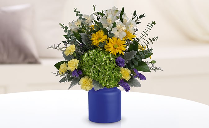 Teleflora's Sunrise At Sea Bouquet