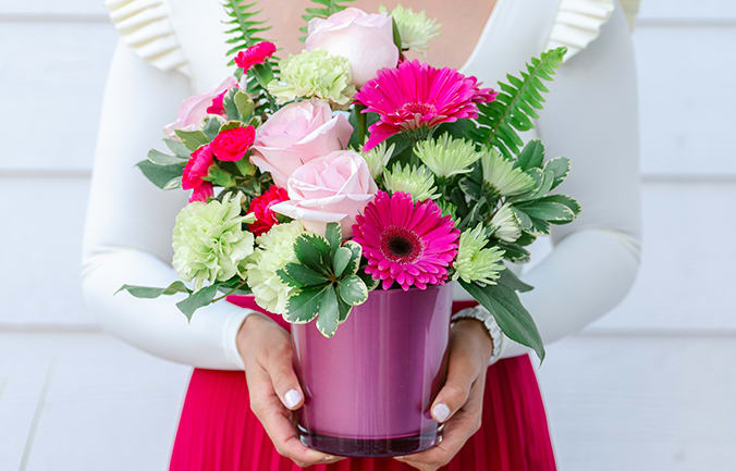 Teleflora's Regal Pink Ruby Bouquet