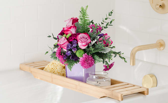 Teleflora's Purple Serenity Bouquet