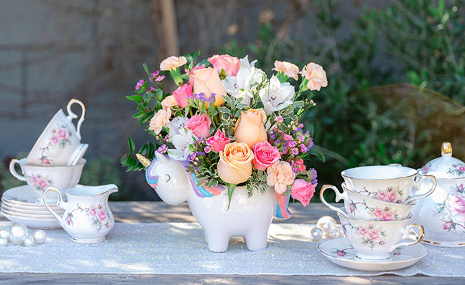 Teleflora's Magical Garden Unicorn Bouquet